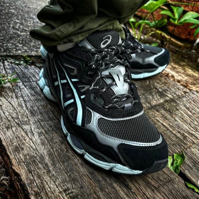ASICS GEL-NYC Atmos × Lagua Gem “Blue Topaz”